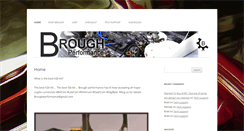Desktop Screenshot of broughperformance.com